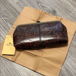Patricia Nash Leather Clutch